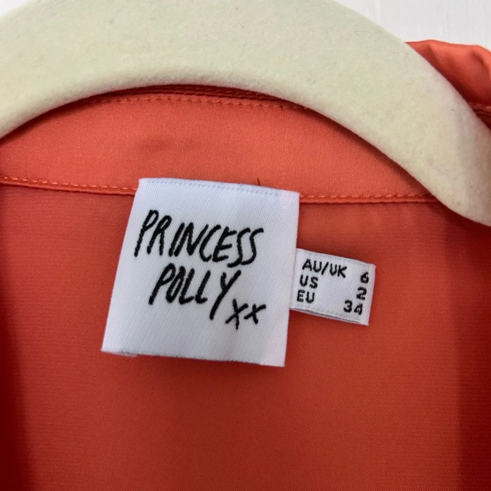 Princess Polly Ryle Top in Orange - Picture 6 of 8